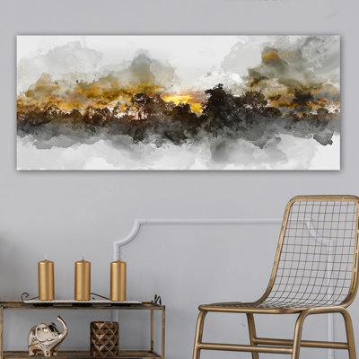 Peinture sur toile tendue