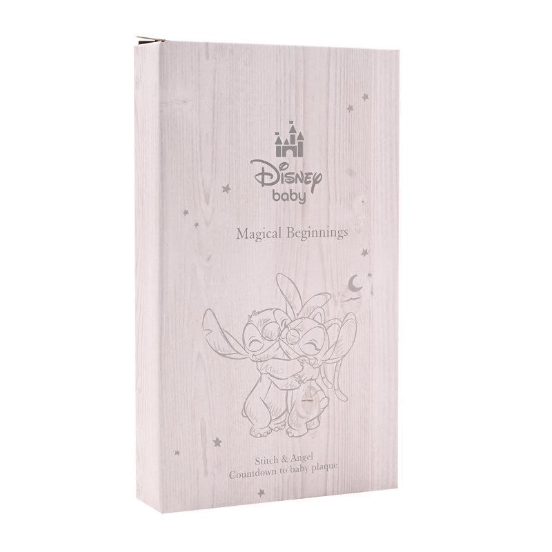 Stitch Baby Countdown Plaque