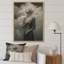 Noir sur blanc, silhouettes surréelles: sur toile-222027464-222027471