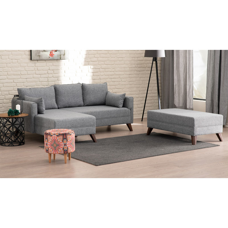 Repose-pieds rond 15,7 po Merricks
