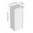 Modern Bathroom Wall Cabinet, 12", Soft Close Doors, Practical Storage 12" Mounted Close, Appearance
