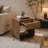Lanza Dark Walnut End Table w/Drawer