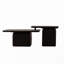 Ensemble de tables basses carrées de style rétro (ensemble de 2)-114232722