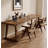 Minimalist Long Desk: Solid Wood & Durable Design-109920741