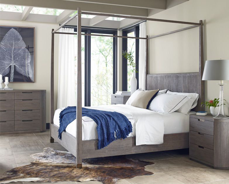 Palmer 3 - Drawer Solid Wood Nightstand, Drifwood