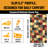 Homeline Non-Slip Rubberback Checkered Indoor Runner Rug, Multicolor-46649178