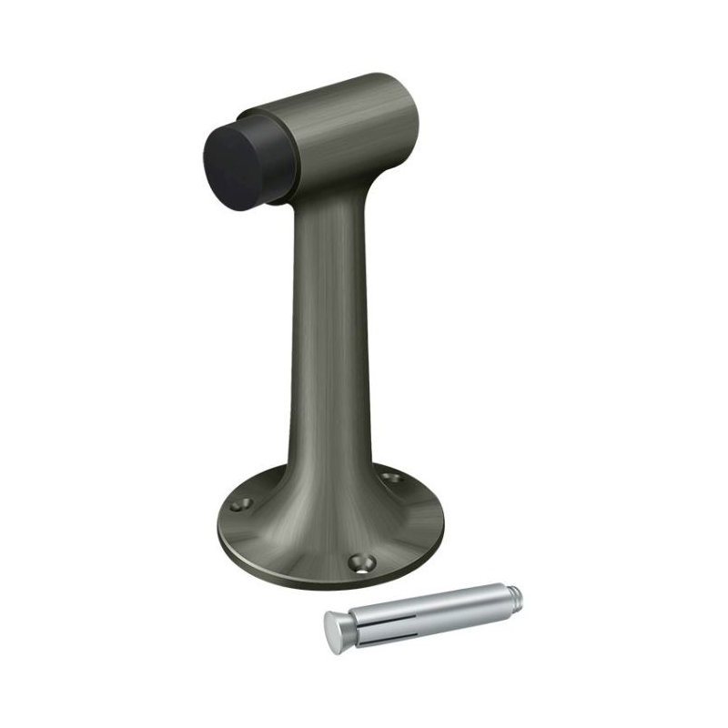 Door Stop, Antique Nickel