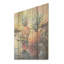 «Sunny Pineapple Serenade» au bord du lac - Ananas, art sur bois de pin naturel-1479688135