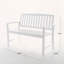 Banc d'extérieur en bois d'acacia Farmhouse-1112211337