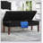Tufted Bench with Storage Simple design, comfortable and durable, multi-functional bench-131510850