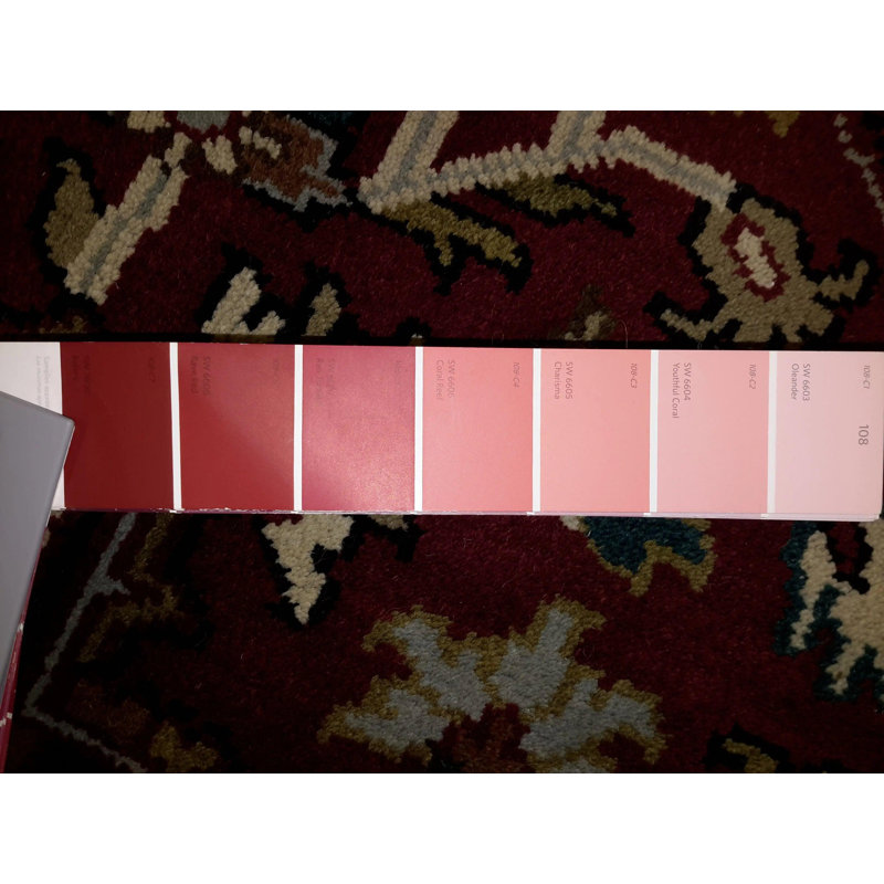 Kasondra Oriental Area Rug in Red