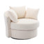 Fauteuil demi-tonneau pivotant de 40 po de largeur Dahlonega-1765422479-1840275681
