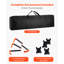 Support pliable portatif 8,05 x 4,13 pi avec capacité de 6 000 lb
