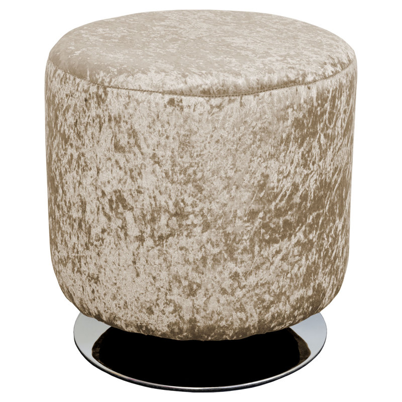 Humphrey 47Cm Tall Swivel Drum Stool, Mink