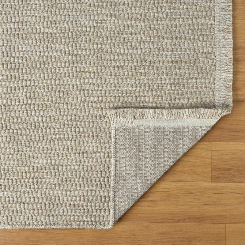 Tapis à franges Modern Farmhouse, Rectangulaire 8 pi x 10 pi