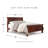 Queen Sleigh Bed With 2 Nightstands-123383600