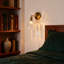 Applique murale 1 lumière en laiton brossé pour salle de bain