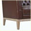 Canapé Chesterfield 79,1 po 3 places en similicuir PU capitonné-133235375