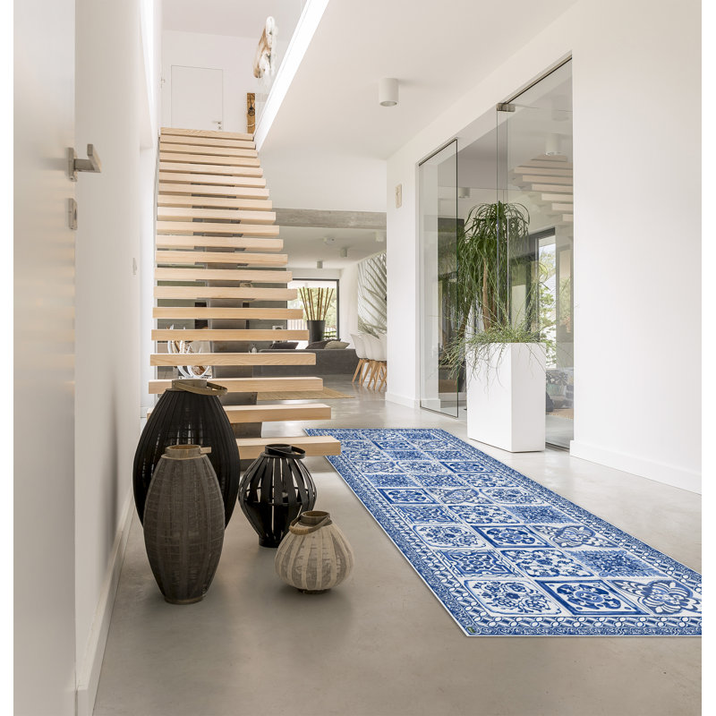 Damon Geometric Area Rug, Runner 78 x 225cm