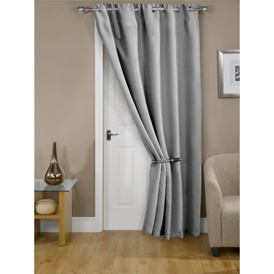 Wildermuth Eyelet Room Darkening Thermal Door Curtain
