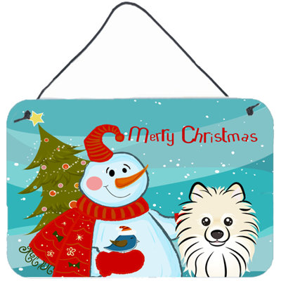 Impression sur plaque bonhomme de neige