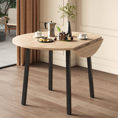 Extendable Round Dining Table