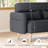 Boarisch 46.5" Upholstered Loveseat-148375963