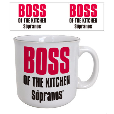 The Sopranos  Boss of the Kit 20oz Camper Mug