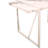 5-Piece Dining Table Chairs Set, Rectangular Dining Room Table Set for 4, Modern Dining Table with 4 PU Leather Chairs, White
