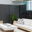 Screen Series Black Plastic Quadra Pattern Screen Set
