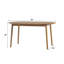 Table de salle à manger extensible Linelle-91473731