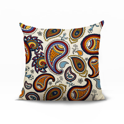 Hema Paisley Reversible Indoor/Outdoor Pillow