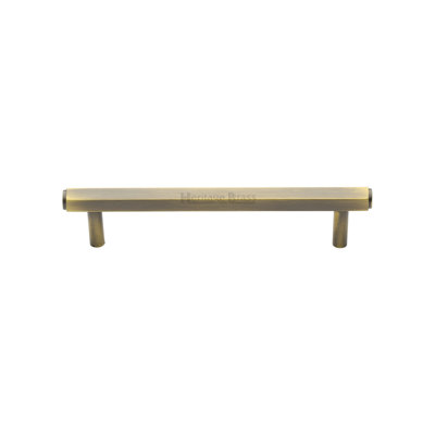Heritage Brass Art Deco Collection Heritage Cabinet Pull Hexagon Design