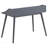 Grey 4-Compartment Writing Desk With Organizer Hutch For Enhanced Workspace And Storage