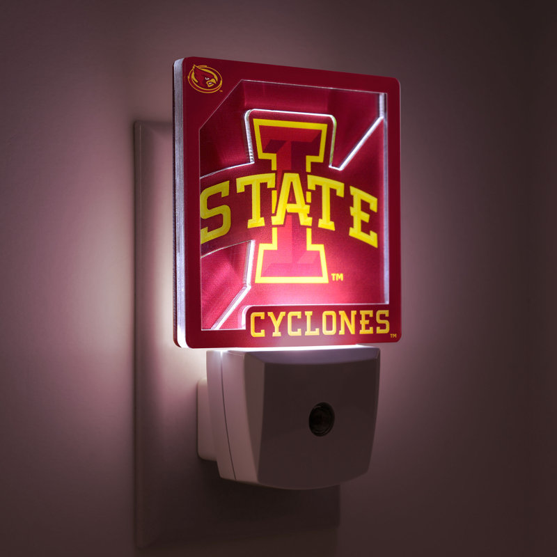 NCAA Logo Series Night Light, Iowa State Cyclones