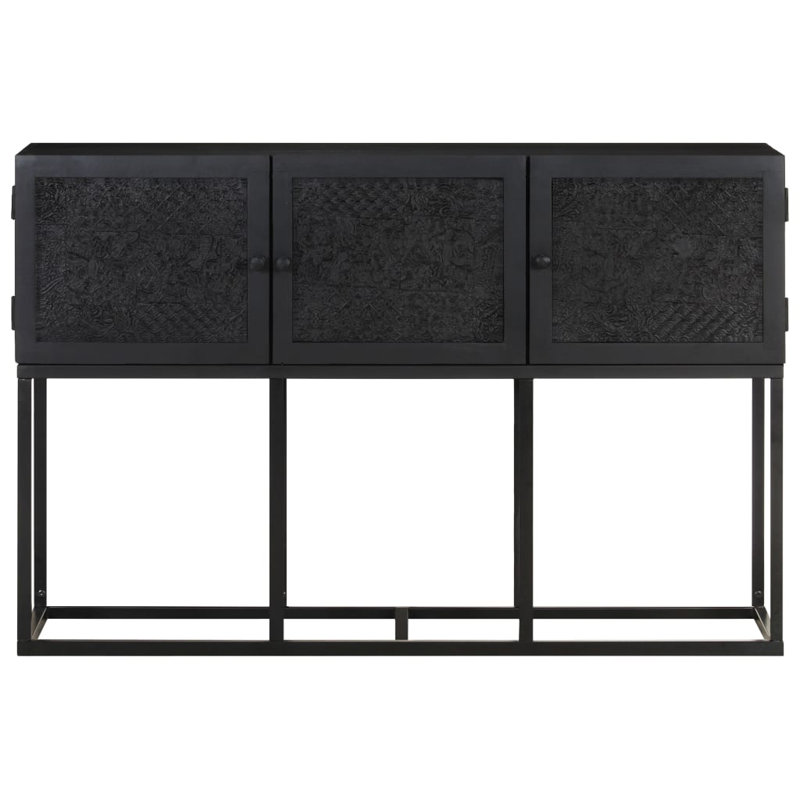 Buffet buffet avec rangement Shatzer, Noir