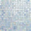 Grapefruit 5/8" x 5/8" Glimmer Glass Mosaic