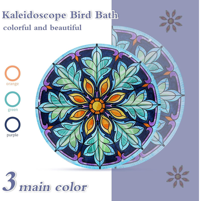 Leola Hanging Birdbath