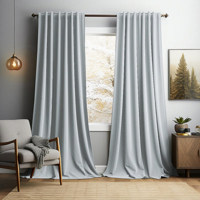 Lauier Velvet Blackout Curtain Pair