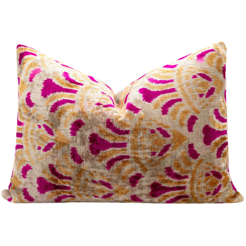 Coussin décoratif en velours