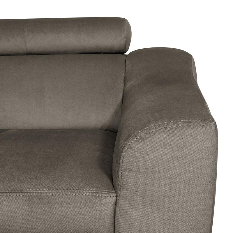 Avajane 4 Seater Sofa Bed, Left Hand Facing, Yes, Stone Grey