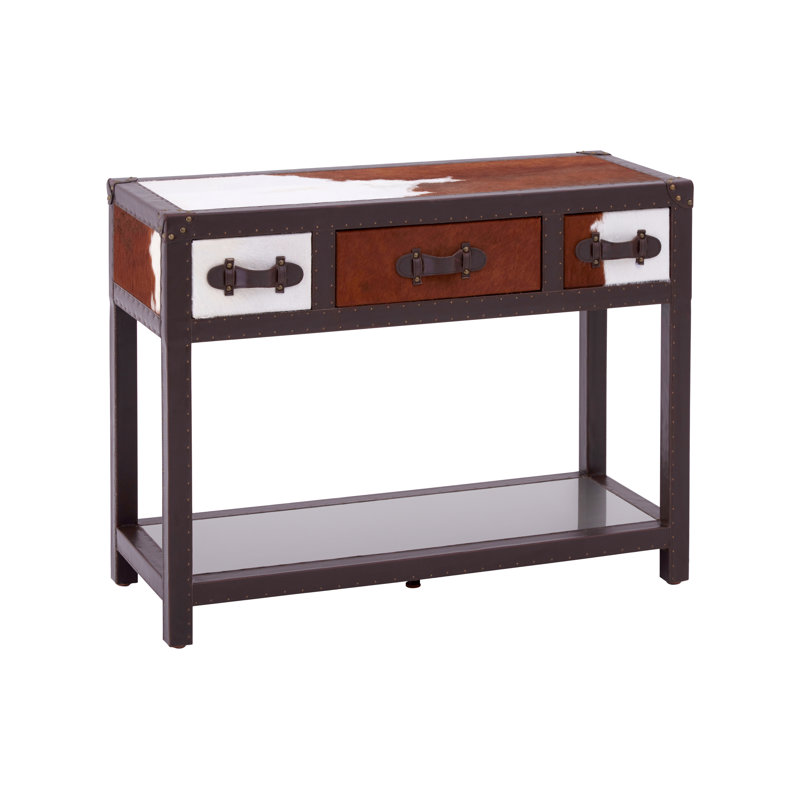 Eden 100cm Solid Wood Top Console Table