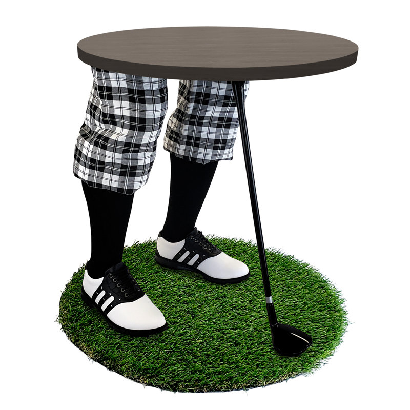 Table de bout abstraite, Argent