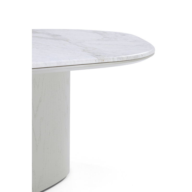 Fiona Organic Dining Table with Marble top