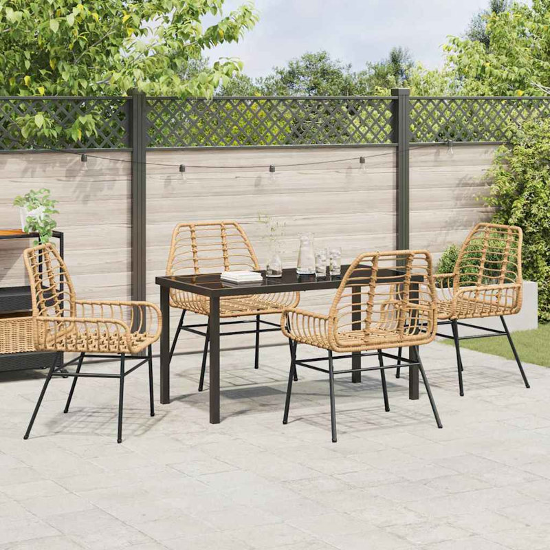 4 - Person Patio Dining Set with Rectangular Table