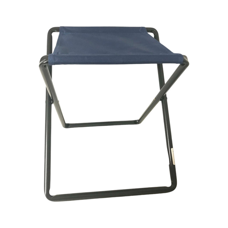 Cheyne Heavy Duty Steel No-Sink Folding Camp Stool, Blue