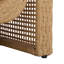 Chaise de patio en osier Adonia