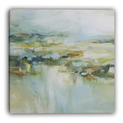 Meadow Harbor Wrapped Canvas Wall Art