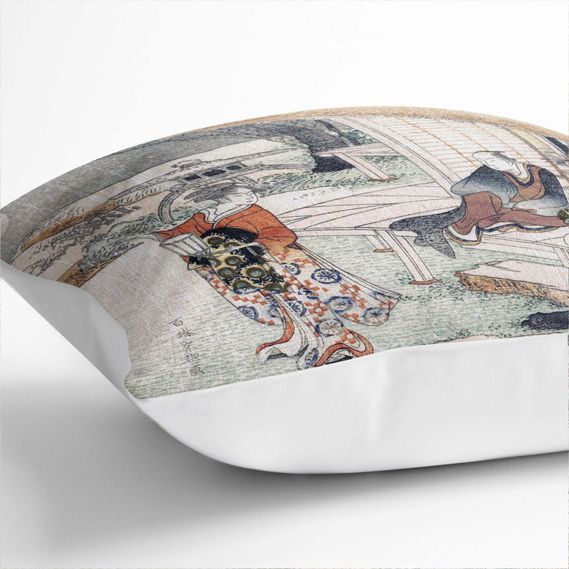 Square Throw Cushion, White, 40 x 40 cm
