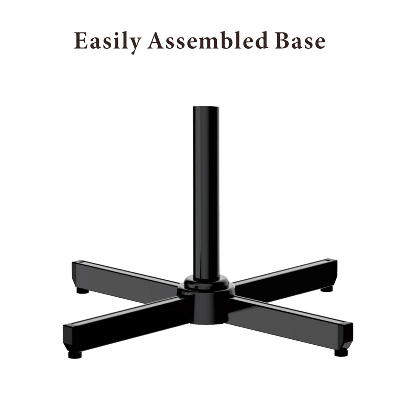 Ventilateur sur socle oscillant 16 po, noir